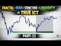 FRACTAL BIAS STRUCTURE LIQUIDITY TRUE ICT HINDI Lecture 11