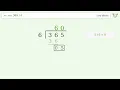 Long Division Problem Step-by-Step Solution