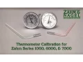 Thermometer Calibration for the Zahm Series 1000 6000 7000 Devices