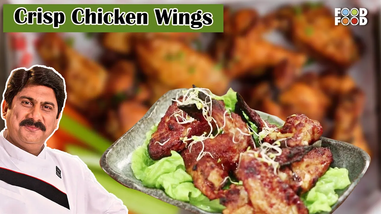           Crisp & Delicious Chicken Wings Recipe   FoodFood