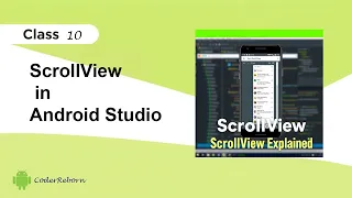 ScrollView in Android Studio Android UI Design for Beginners Class 10
