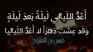 تذكرت ليلى والسنين الخواليا   قيس بن الملوح  مجنون ليلى  دندنها
