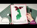 My Little Mistletoes - Footprint Keepsake Printable For Christmas