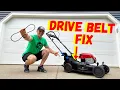 How To Replace A Toro Super Recycler Drive Belt Step-by-Step