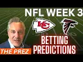 Kansas City Chiefs vs Atlanta Falcons Predictions and Picks 2024 NFL Week 3 Bets