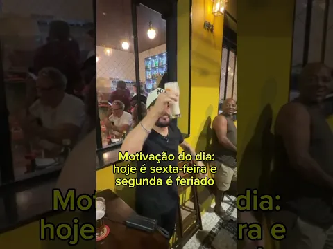 Tem motivação melhor? Quem fez, fez 😂