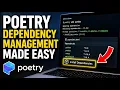 How to enable Poetry dependency management for Python analytics projects - Easy Tutorial