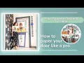 Door papering tutorial