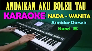 kalau jodoh takkan kemana karaoke nada cewek wanita lirik hd