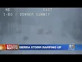 Sierra Storm Makes For Dangerous Driving Conditions On I-80