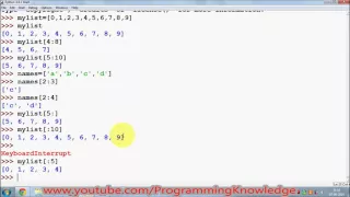 Python Tutorial for Beginners 8 Python Slices or Slicing YouTube