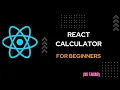 Create a SIMPLE REACT CALCULATOR React Beginner Project -