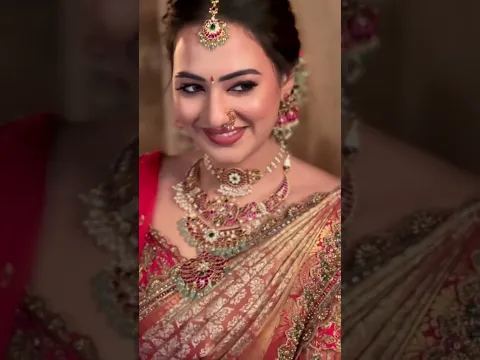 Bridal makeup and hairstyle