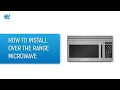 The Basics - How To Install An Over The Range Microwave