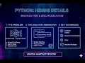 Python Hiding Implementation Details Abstraction Encapsulation Explained
