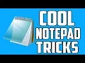 Cool Notepad Tricks For Windows You Should Know