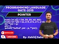 Programing Language GATE-2015 Problem Solution
