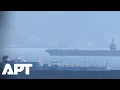 WATCH USS Gerald R Ford Appears Off Gibraltar As Trump Orders Massive Middle East Buildup APT