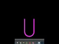 U alphabet Draw U alphabet in python by using turtle