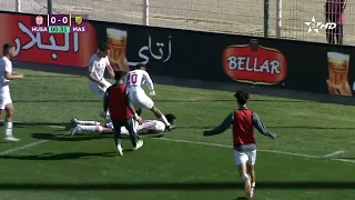 حسنية أكادير 1-0 المغرب الفاسي هدف #كاتي_كاتالوندي في الدقيقة 01