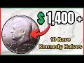 10 VALUABLE KENNEDY HALF DOLLARS WORTH MONEY