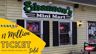 1 Million Powerball ticket sold in Austinburg Ohio