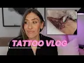 TATTOO VLOG getting my forearm tattooed