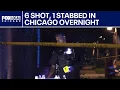 Chicago crime 6 shot 1 stabbed 3 killed overnight across city CPD says
