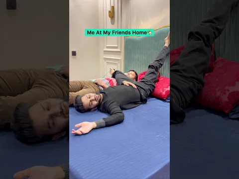 My Home Vs Friends Home🏡😂 #home #funny #comedy #funnyshorts