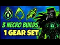 ONE Gear Set THREE Powerful Necromancer Builds Guild Wars 2 REAPER RITUALIST HARBINGER