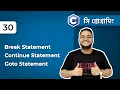 Break and Continue Statement in C Programming goto Statement C Tutorial