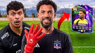 Será que AMADORES conseguem marcar em um GOLEIRO de COPA DO MUNDO?? 😨 (ft. Vózinha)