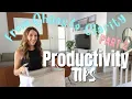 EASY PRODUCTIVITY TIPS FOR BUSY MOMS block scheduling organizing and getting it all done