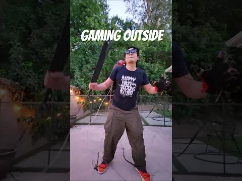 strapping a PC on my back to game outside