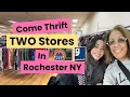 Come Thrift With Me TWO Rochester Thrift Stores AMVets Goodwill Outlet Bins