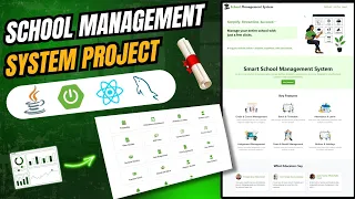 School Management System Project Spring Boot React JS Project Java Full Stack Final Year Project