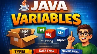 Java Variables Explained in 10 Minutes Types Data Types Beginner Friendly