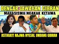 Download Lagu ASTAGA !!! GIBRAN BIKIN ULAH LAGI DIDEPAN MAHASISWA, GAK BISA JAWAB PERTANYAAN MAHASISWA