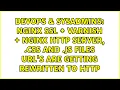 Nginx SSL Varnish Nginx HTTP server css and js files URL s are getting rewritten to http