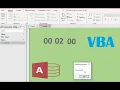 MS Access Stopwatch Tutorial Create a Timer in Forms Using VBA