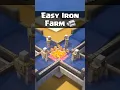 Minecraft Tutorial Ultra Iron Farm Java 1 21
