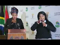 The Deputy Minister Nonceba Mhlauli releases the Presidential Youth Employment  Progress report
