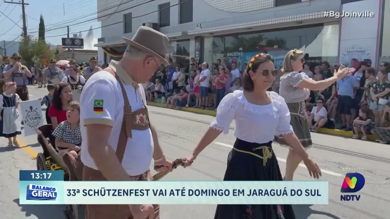 33ª Schützenfest vai até domingo em Jaraguá do Sul