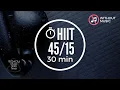 Workout Timer Without Music - HIIT 45 sec Work 15 sec Rest 72