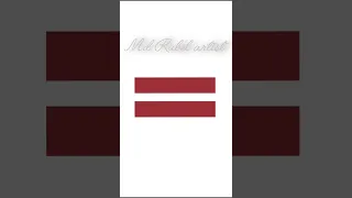 Latvia flag HOW TO drawing