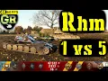 Download Lagu World of Tanks Rhm.-Borsig Waffenträger Replay - 5 Kills 5K DMG(Patch 1.4.0)