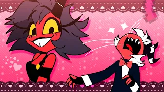 EVEN IN PAJAMAS RUSH OVER TO ME NOW!! ANIMATION MEME HELLUVA BOSS グリズリーに襲われたら♡