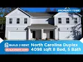 Build 2 Rent Duplex in Charlotte North Carolina New Construction Turnkey Rental Build2Rent com