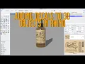 Adding Labels and Decals to 3D Objects in Rhino