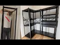 Heavy Duty Shelving Unit Set Unboxing Assembly IKEA BROR